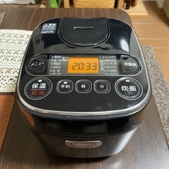 アイリスオーヤマ　炊飯器(3合炊き)