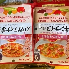 離乳食キチンライスとナポリタン