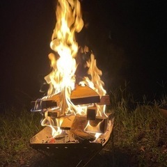 家具屋さんの薪　焚き火や工作用の画像