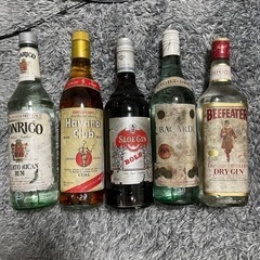 リキュール等　酒色々　未開封　の画像