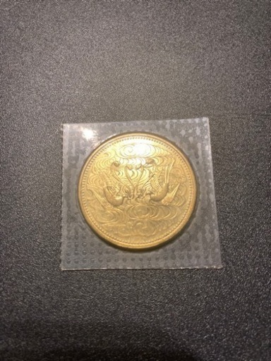 天皇在位60年、皇太子成婚記念金貨