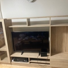 ハイタイプテレビボード　大型につき運べる方かバラせる方