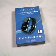 ☆itDEAL L8(スマートウォッチ ウェアラブル端末) Bl...