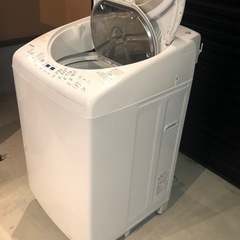 洗濯機 9kg TOSHIBA 東芝 AW-9V5 乾燥機付きの画像