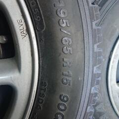 スパイクタイヤ　ホイールセット195/65R15の画像
