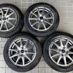 美品★軽自動車用スタッドレスタイヤセット★155/65R14　9～9.5分山