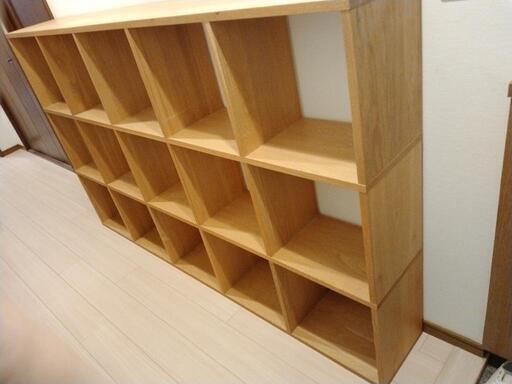 【お取引中】無印良品スタッキングシェルフ