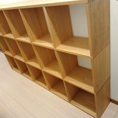 【お取引中】無印良品スタッキングシェルフの画像