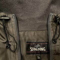 【お取引終了しています。良い方にもらって頂けて感謝！】SPALDING 　ジャンパー　L～LLサイズ　の画像