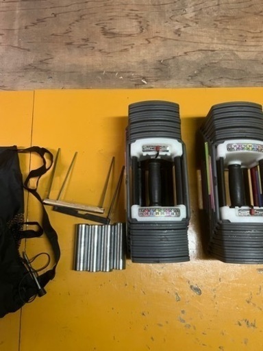 可変式ダンベル　トレーニングベンチ　腹筋ローラー