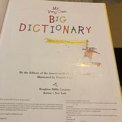 My very own big dictionaryの画像