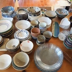 食器等引き取ります