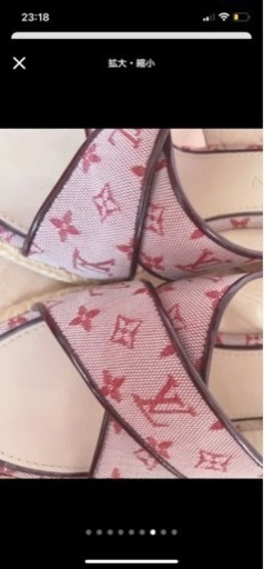 ♥完売品♥希少な23.5/入手困難ルイヴィトン♥モノグラムミニ/サンダル