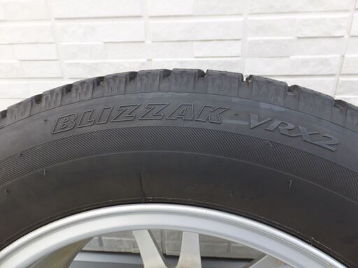 ブリヂストン スタッドレスタイヤ（2020年製） ブリザック VRX2  205/60R16  4本 アルミホイールセット