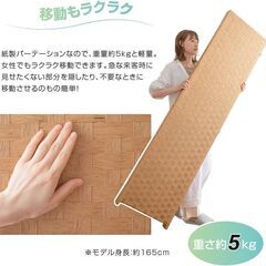 パーテーション　黄色　新品の画像