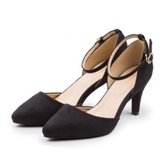 【美品】ストラップ付パンプス 25.5cm ヒール7cmの画像