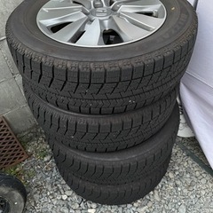 ステップワゴン RK5 2021年製スタッドレス ブリヂストン 205/60r16