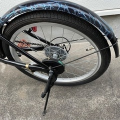 【決まりました】ほぼ新品　折り畳み自転車の画像