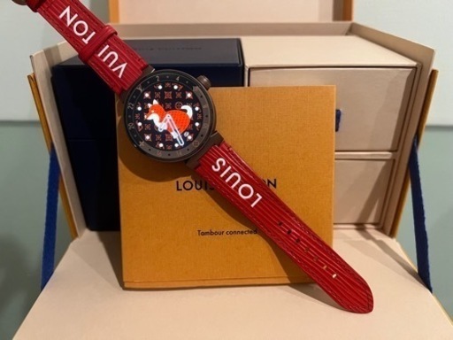 ルイヴィトン　新型ワンタッチベルト　タンブール　ホライゾン　V2 ブラウン