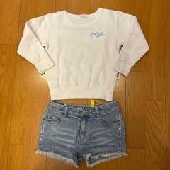 ガールスタートレーナー＆ショートパンツ