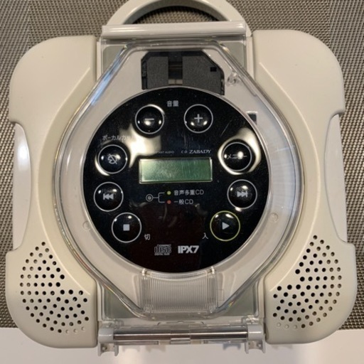 ツインバード　防水CD プレイヤー　電池式