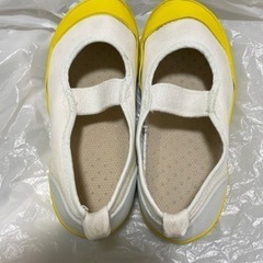 《値下げしました❗️教育シューズ》上履き　教育バレーDX   17.5cm 2足セットの画像
