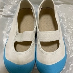 《値下げしました❗️教育シューズ》上履き　教育バレーDX   17.5cm 2足セットの画像