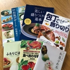 お菓子作り、調理系の本