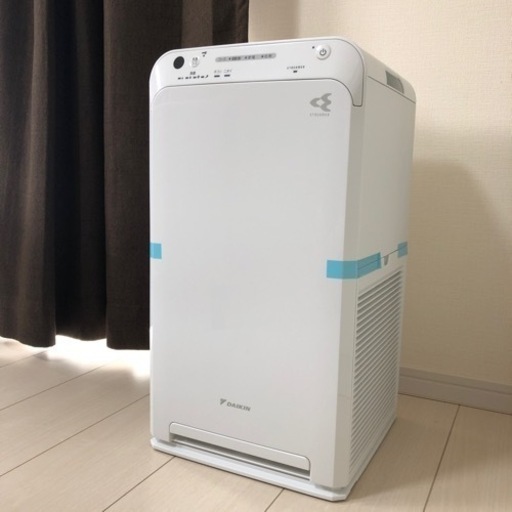 ダイキン 空気清浄機（25畳まで ホワイト）DAIKIN ストリーマ空気清浄機 MC55W-W