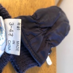 子供用てぶくろ　3〜4歳の画像