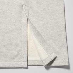 UNIQLO ソフトボアスウェットスカート ブラック Sの画像