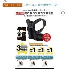 新品　姿勢サポーター　Dr.Maxam 姿勢矯正の画像
