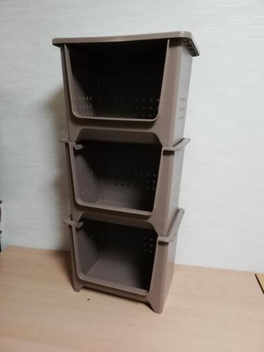 アイリスオーヤマ スタックバスケット