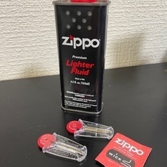 ZIPPOオイル、石、ZIPPOの紐