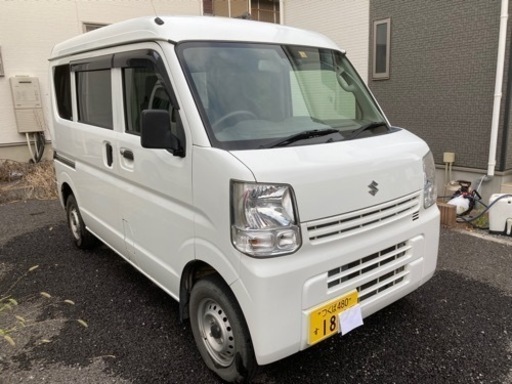 エブリイバン平成27年16万キロ検R3年10月ハイルーフ車5AGS PA