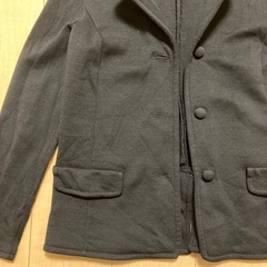 古着 ウール ジャケット風カーディガン Sサイズの画像