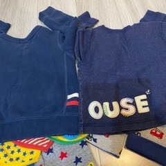 未使用品入りMIKIHOUSE 6点セット おまけ2点の画像
