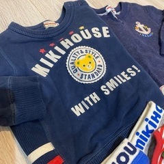 未使用品入りMIKIHOUSE 6点セット おまけ2点の画像