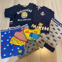 未使用品入りMIKIHOUSE 6点セット おまけ2点