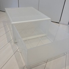 クリア収納ボックスの画像