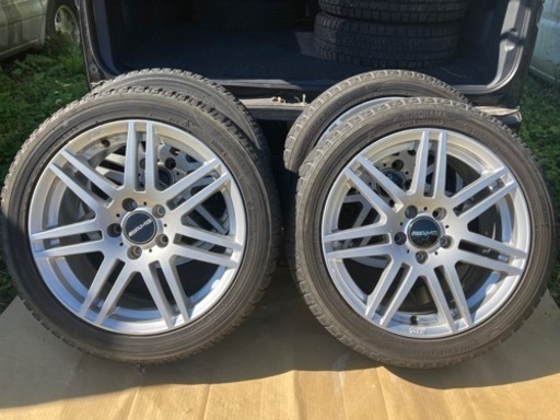 値下げしました。ベンツ W204後期 スタッドレスタイヤ  ホイール セット