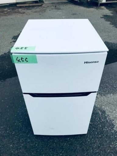 ✨2021年製✨455番 Hisense✨ノンフロン冷凍冷蔵庫✨HR-B95A‼️