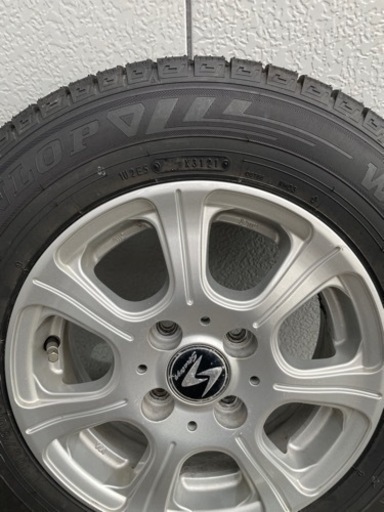 お話し中⭐︎ほぼ新品ダンロップスタッドレスタイヤ155/80R13