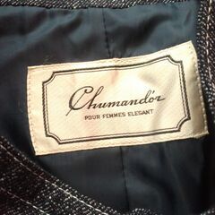 コートＭ　毛７０％　絹３０％　Chumand'or  pour femmes elegantの画像