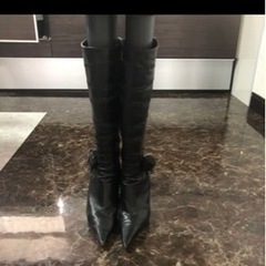 牛革ブーツ