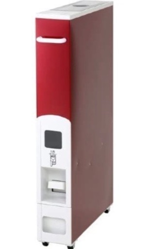 米びつ スリムライスボックス 12ｋｇ収納型 レッド RE260/RS