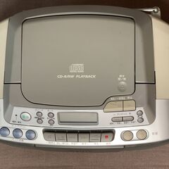 【交渉成立】差し上げます　SONY　CFD-S01　ラジカセの画像