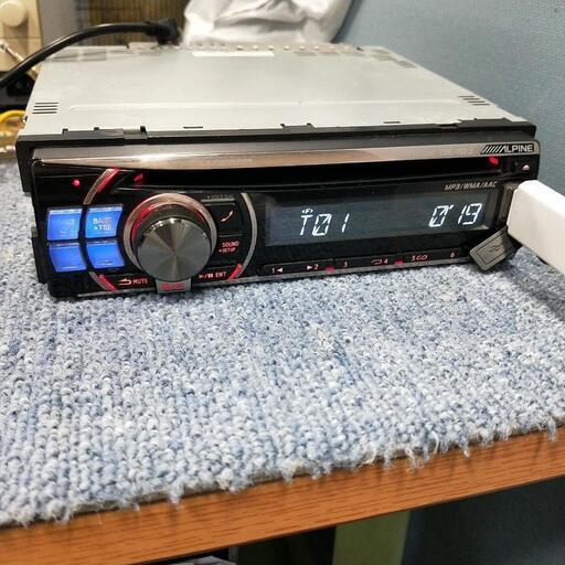 アルパイン　1DIN CDデッキ