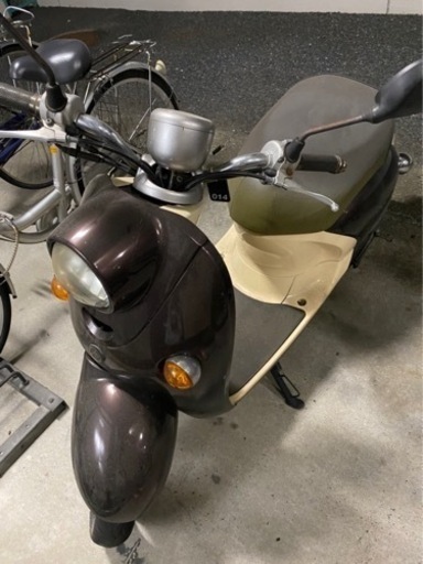 年末引き渡しのみ！原付き　ビーノ　センタースタンド破損