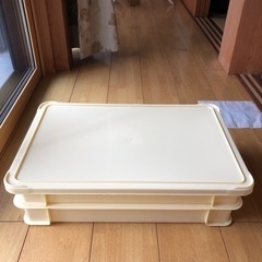 【値下げ】ばんじゅう　大小重ね2ケセット　蓋1ケ付き